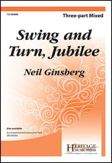 Swing and Turn, Jubilee Three-Part Mixed choral sheet music cover